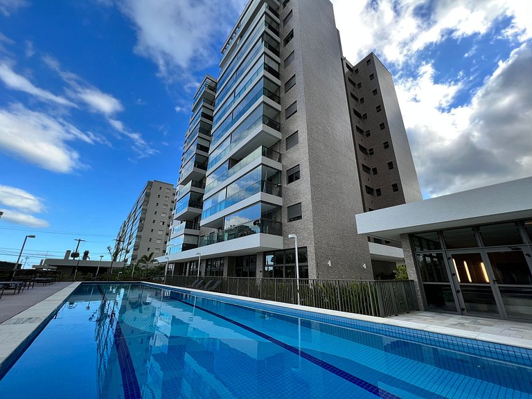 Home48 Apto pé na areia/ Piscina Aquecida Bertioga