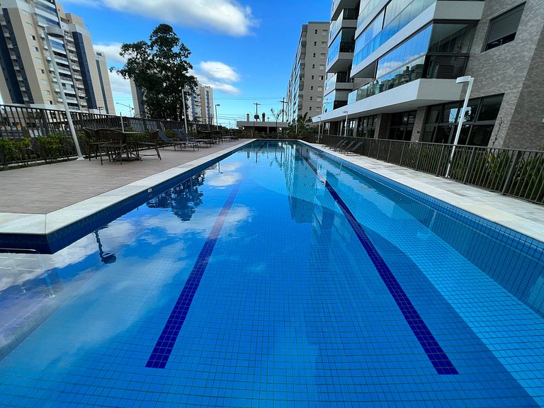 Home48 Apto pé na areia/ Piscina Aquecida Bertioga