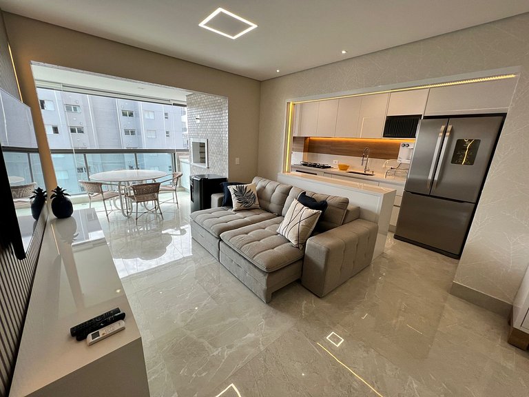 Home48 Apto pé na areia/ Piscina Aquecida Bertioga