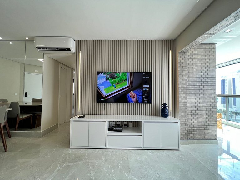 Home48 Apto pé na areia/ Piscina Aquecida Bertioga