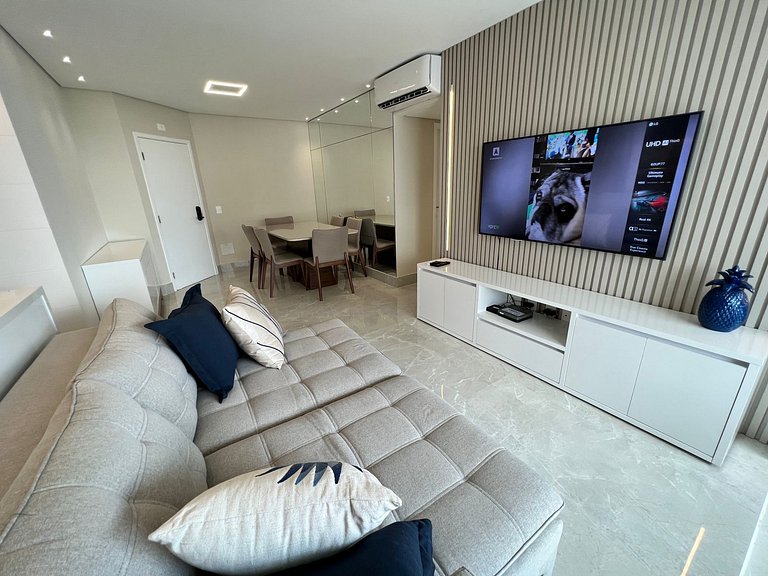 Home48 Apto pé na areia/ Piscina Aquecida Bertioga