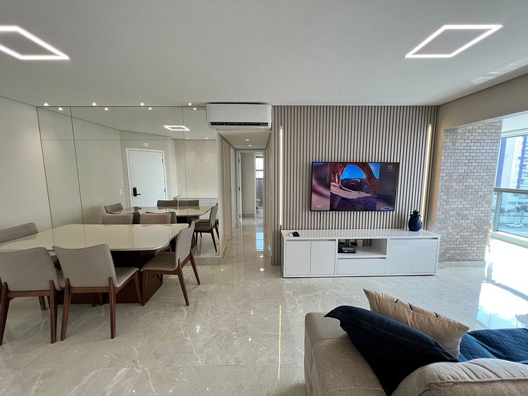 Home48 Apto pé na areia/ Piscina Aquecida Bertioga