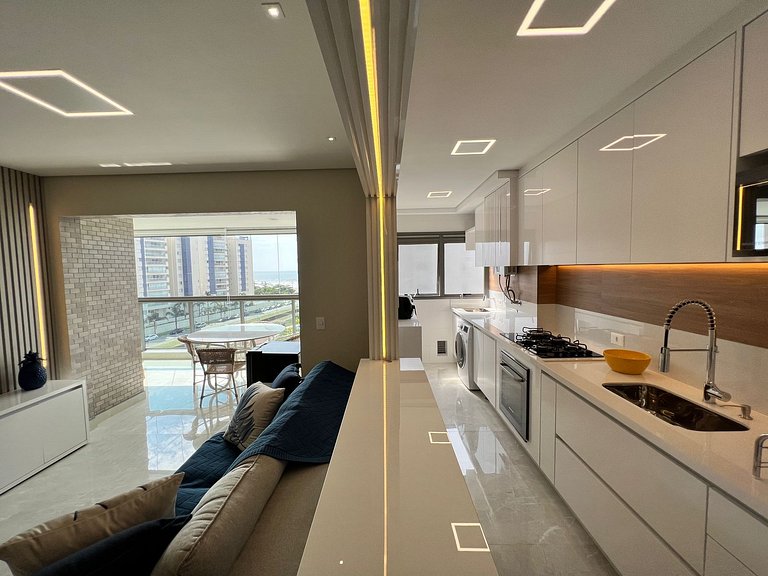 Home48 Apto pé na areia/ Piscina Aquecida Bertioga