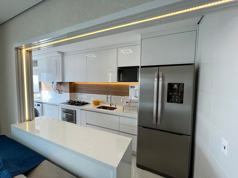 Home48 Apto pé na areia/ Piscina Aquecida Bertioga