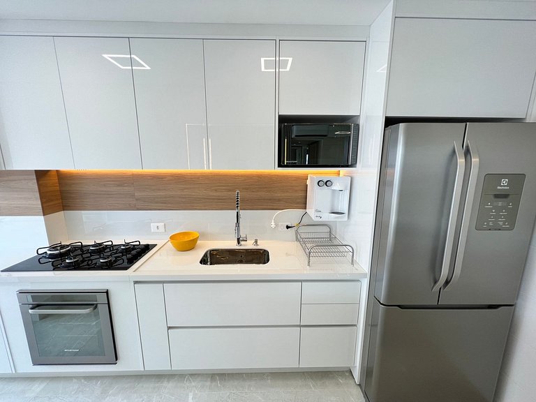 Home48 Apto pé na areia/ Piscina Aquecida Bertioga