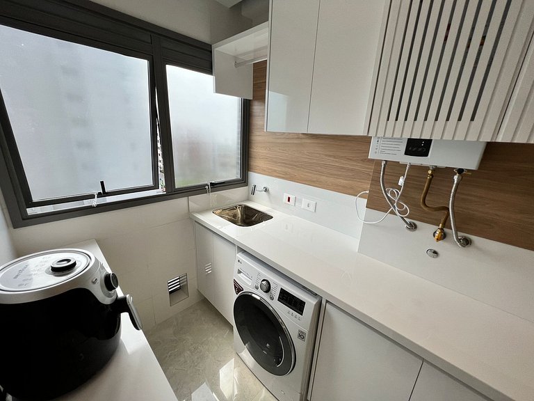 Home48 Apto pé na areia/ Piscina Aquecida Bertioga