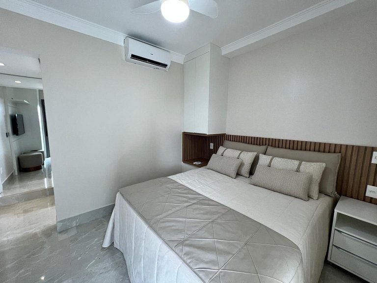 Home48 Apto pé na areia/ Piscina Aquecida Bertioga