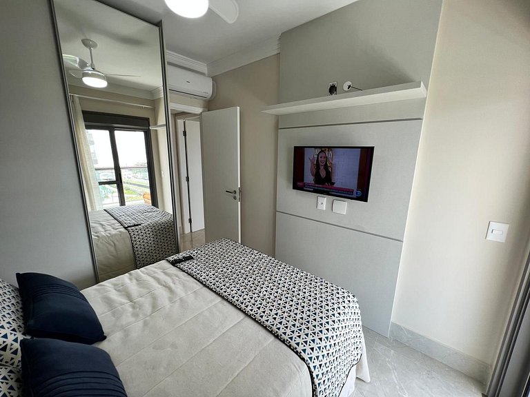 Home48 Apto pé na areia/ Piscina Aquecida Bertioga