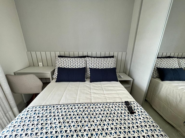 Home48 Apto pé na areia/ Piscina Aquecida Bertioga