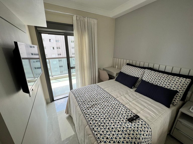 Home48 Apto pé na areia/ Piscina Aquecida Bertioga