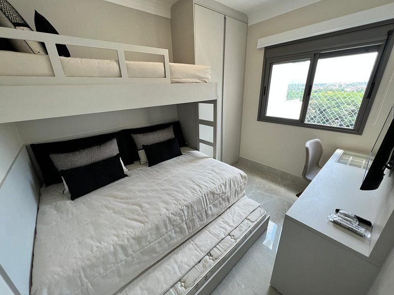 Home48 Apto pé na areia/ Piscina Aquecida Bertioga