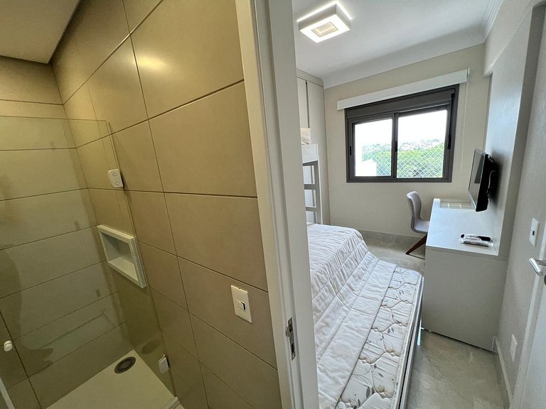 Home48 Apto pé na areia/ Piscina Aquecida Bertioga