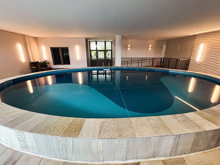 Home48 Apto pé na areia/ Piscina Aquecida Bertioga