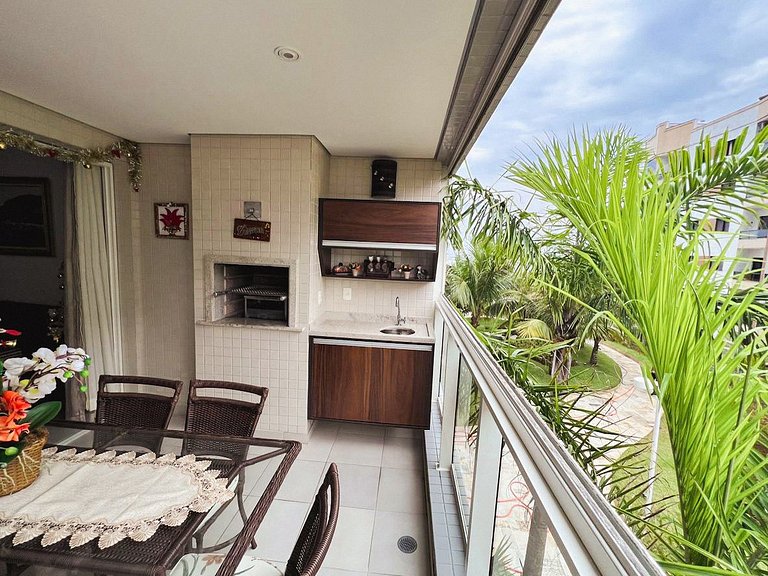 Home 43| Apto em cond Pé na Areia em Bertioga