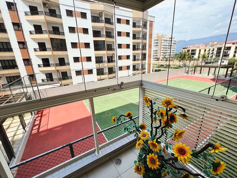 Home 43| Apto em cond Pé na Areia em Bertioga