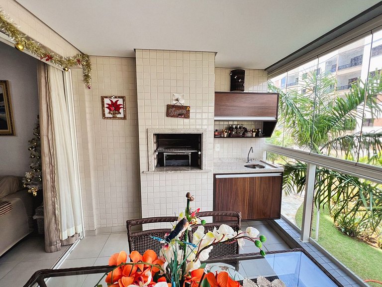 Home 43| Apto em cond Pé na Areia em Bertioga