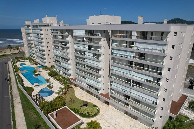 Home 43| Apto em cond Pé na Areia em Bertioga