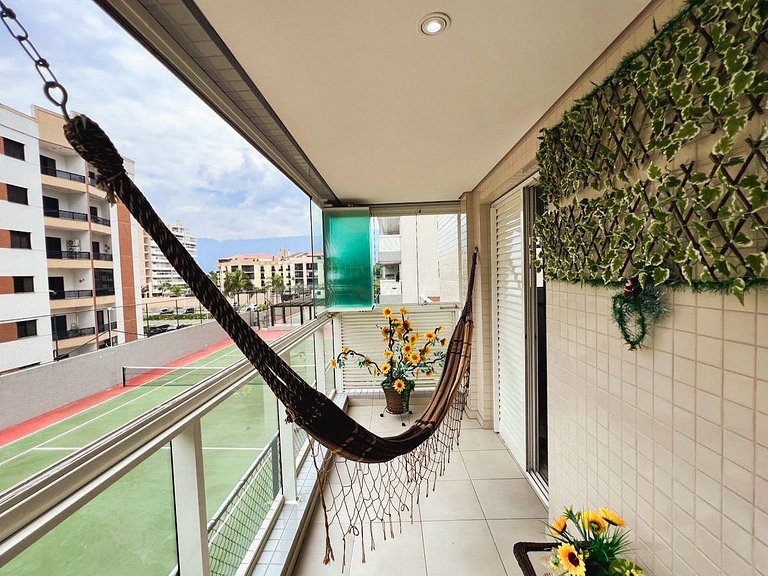 Home 43| Apto em cond Pé na Areia em Bertioga