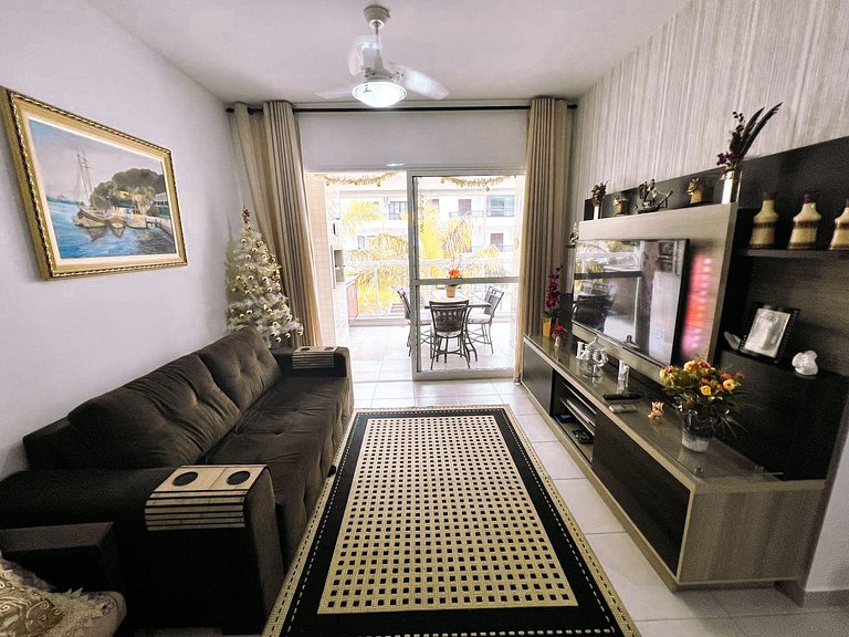 Home 43| Apto em cond Pé na Areia em Bertioga