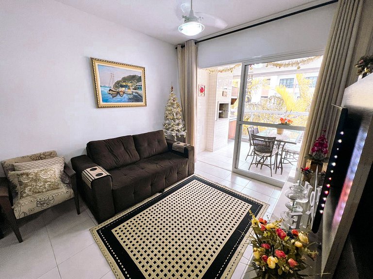 Home 43| Apto em cond Pé na Areia em Bertioga