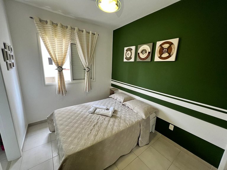 Home 43| Apto em cond Pé na Areia em Bertioga