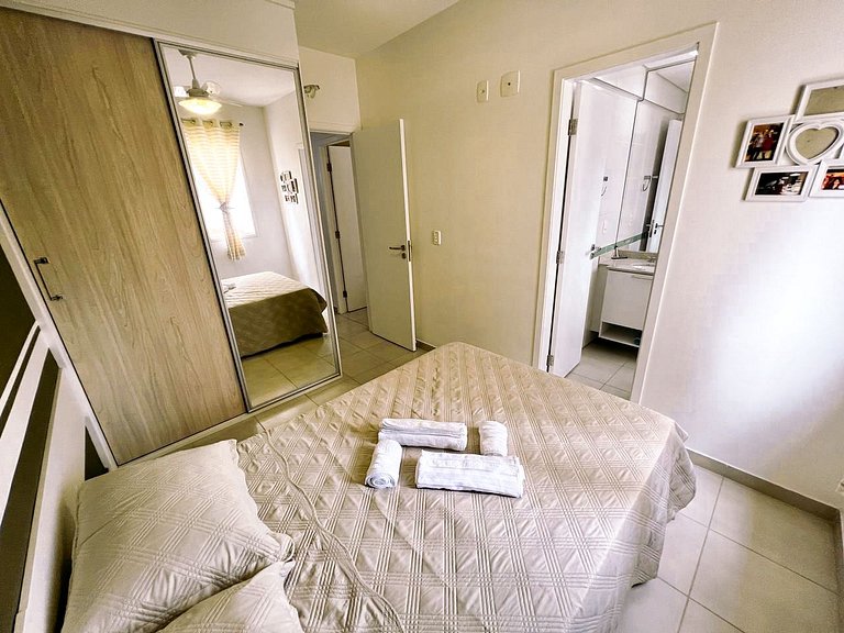 Home 43| Apto em cond Pé na Areia em Bertioga