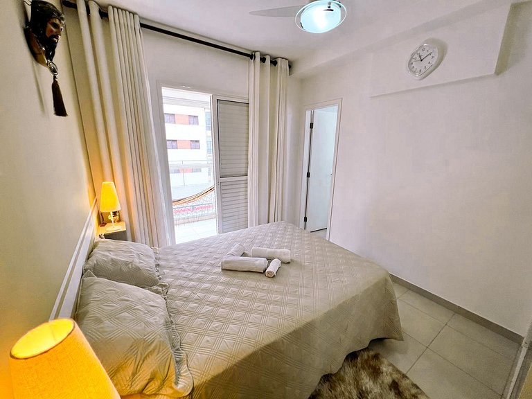 Home 43| Apto em cond Pé na Areia em Bertioga