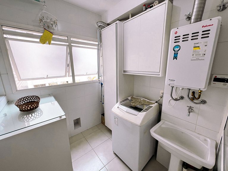 Home 43| Apto em cond Pé na Areia em Bertioga