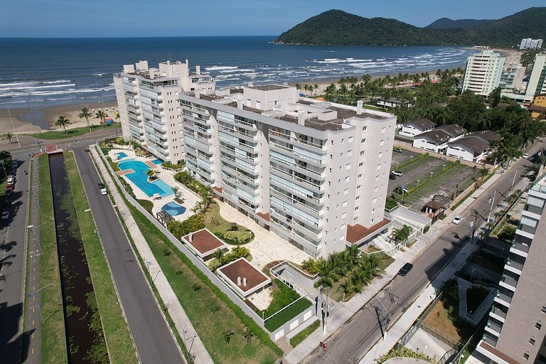Home 43| Apto em cond Pé na Areia em Bertioga