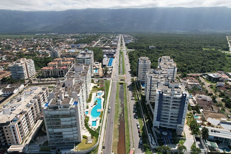 Home 43| Apto em cond Pé na Areia em Bertioga