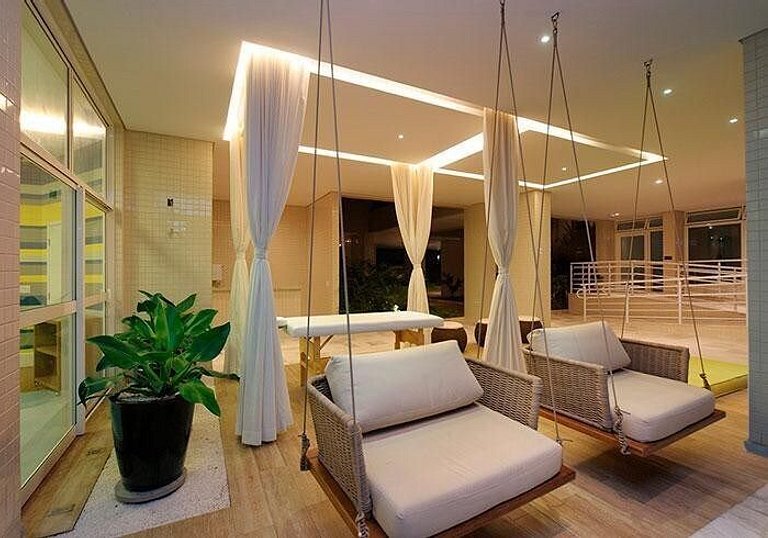 Home 45| Ap em cond Pé na Areia Piscina Aquecida