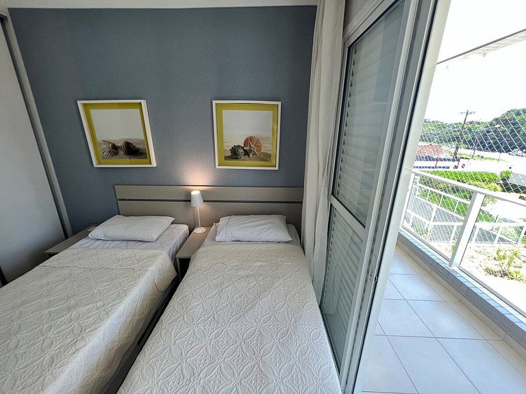 Home 45| Ap em cond Pé na Areia Piscina Aquecida