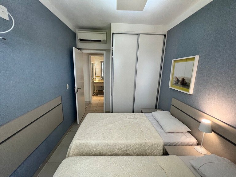 Home 45| Ap em cond Pé na Areia Piscina Aquecida