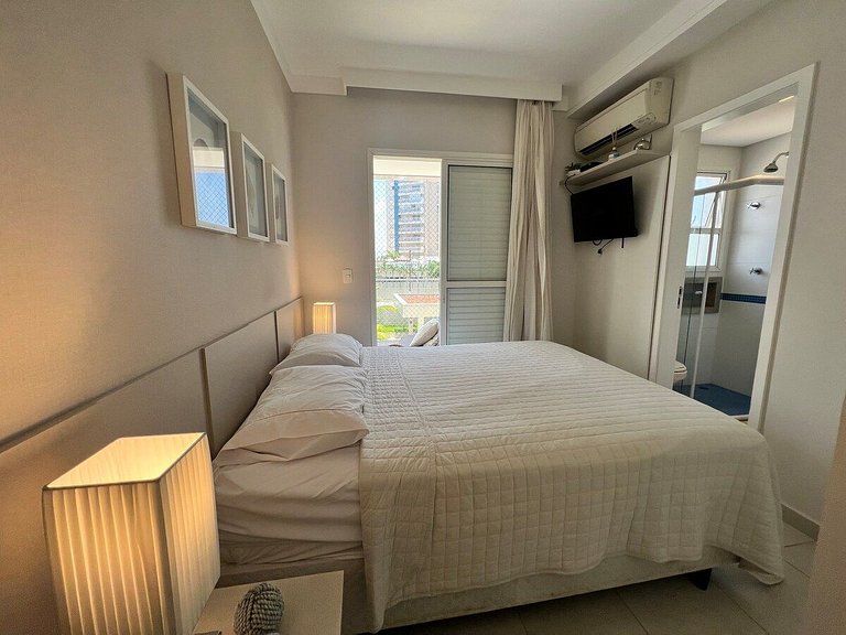 Home 45| Ap em cond Pé na Areia Piscina Aquecida