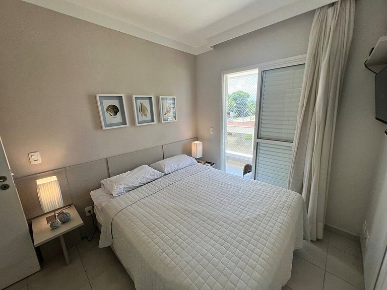 Home 45| Ap em cond Pé na Areia Piscina Aquecida