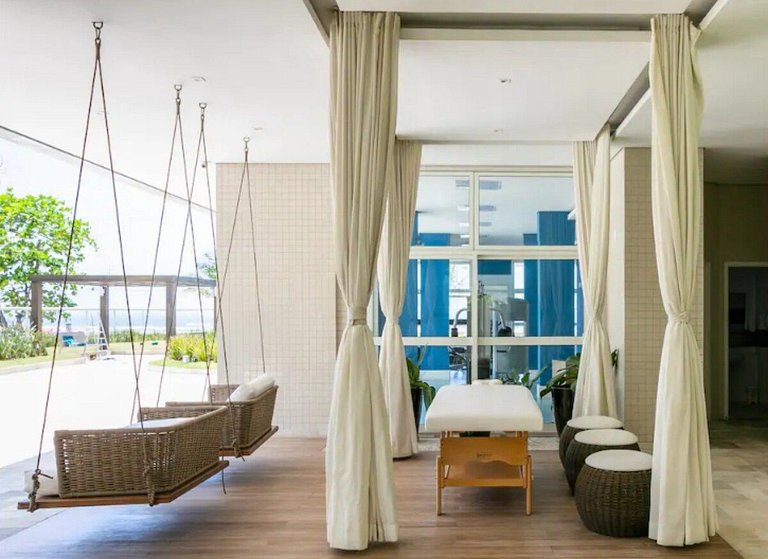 Home 45| Ap em cond Pé na Areia Piscina Aquecida