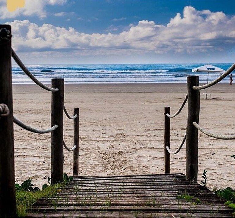 Home 45| Ap em cond Pé na Areia Piscina Aquecida