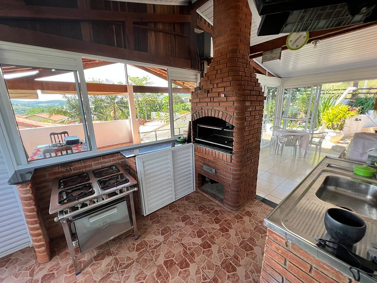 Home 2 | Casa com piscina e vista represa em Igaratá