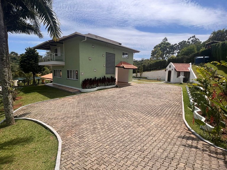Home 1 | Casa c/ área gourmet e piscina em cond Mairinque
