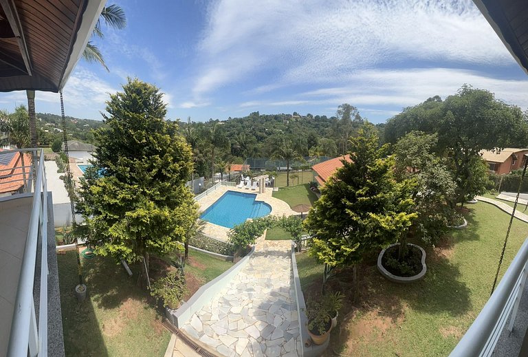 Home 1 | Casa c/ área gourmet e piscina em cond Mairinque