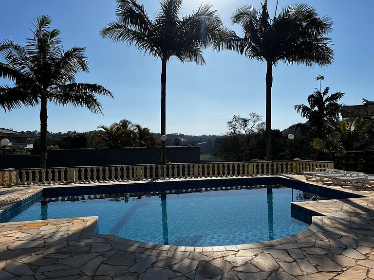 Home 1 | Casa c/ área gourmet e piscina em cond Mairinque