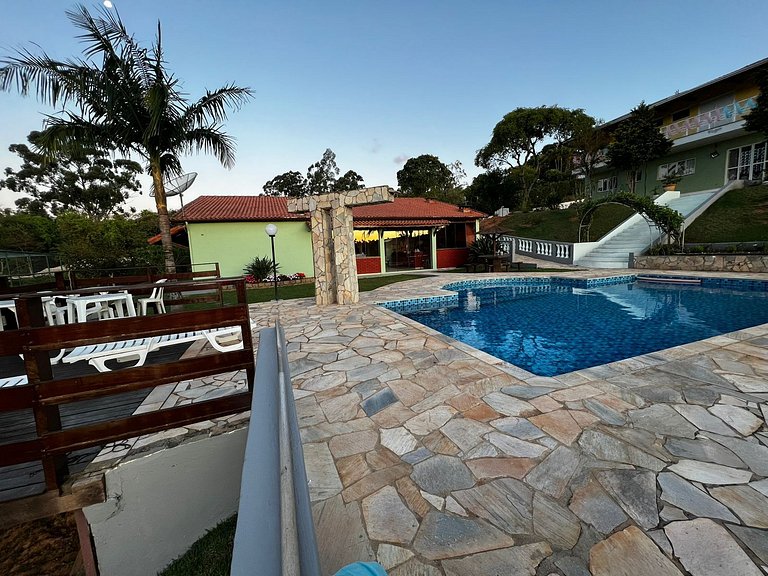 Home 1 | Casa c/ área gourmet e piscina em cond Mairinque