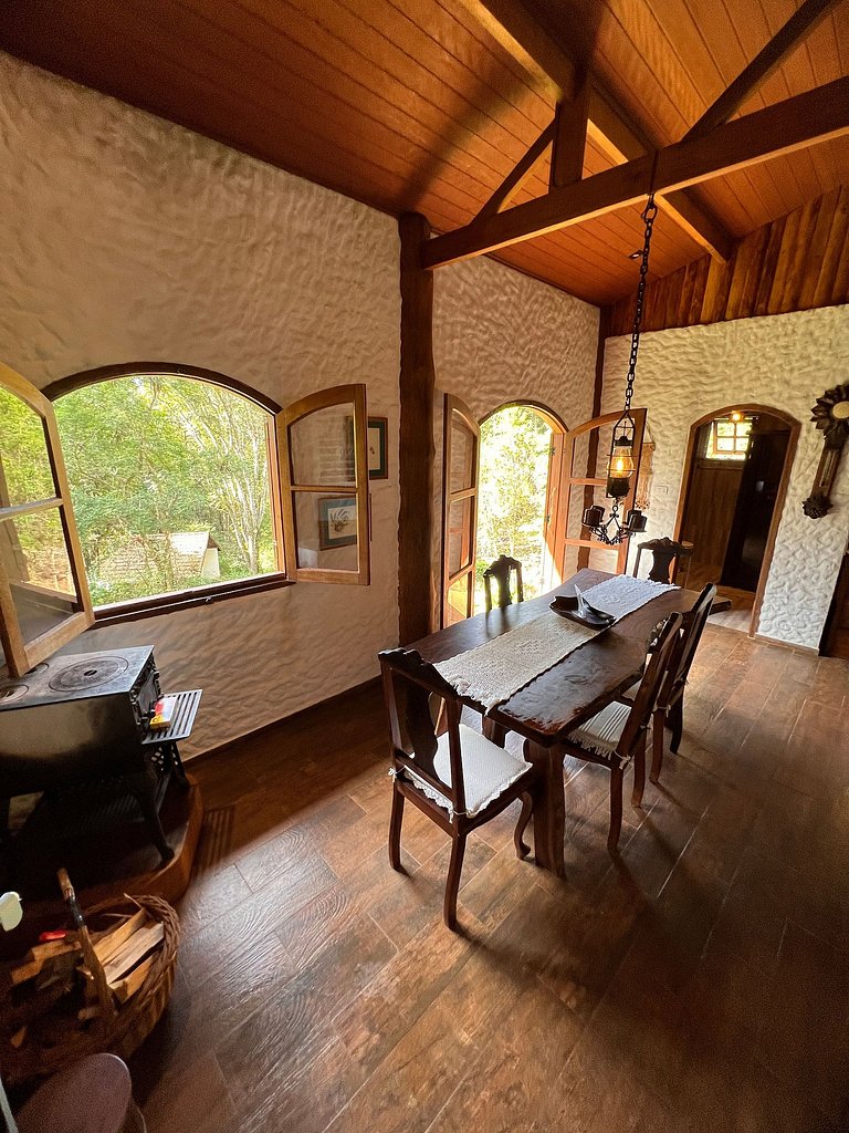 Home 4 | Cabana Texas na Montanha Monte Verde