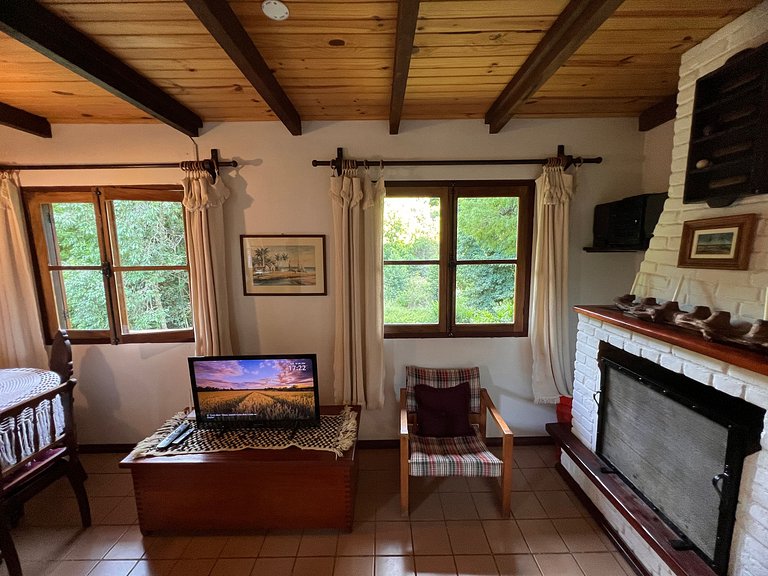 Home 5 |Casa com lareira e vista montanhas em Monte Verde