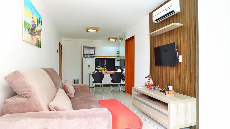 Home 1 | Apartamento a 100m da praia da Jatiuca em Alagoas