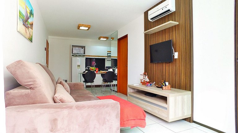 Home 1 | Apartamento a 100m da praia da Jatiuca em Alagoas