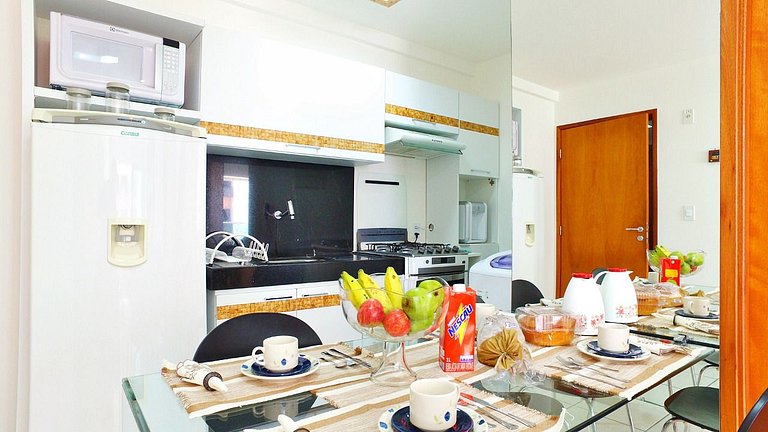 Home 1 | Apartamento a 100m da praia da Jatiuca em Alagoas