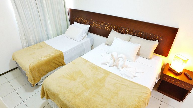 Home 1 | Apartamento a 100m da praia da Jatiuca em Alagoas