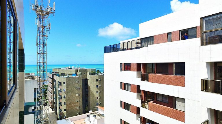 Home 1 | Apartamento a 100m da praia da Jatiuca em Alagoas