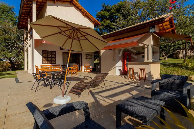 Home 3 | Casa com jacuzzi e piscina em Guararema